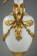 Candelabras in the shape of bouquets of flowers