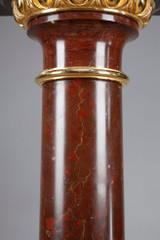 column gilt bronze