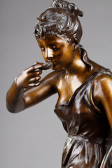 La source en bronze La source en bronze