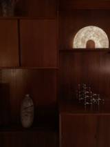 LAMPE DEMI-LUNE EN PAPIER LAMPE DEMI-LUNE EN PAPIER