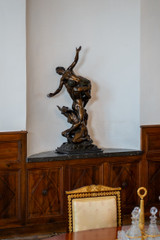 SEHR BEDEUTENDE BRONZE-GEMÄLDE "DER RAUB DER SABINERINNEN" NACH JOHANNES VON BOLOGNA, 19. JAHRHUNDERT