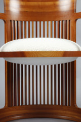 Barrel 606 Wright wooden chairs