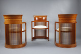 Cassina armchair by Frank Lloyd Wright