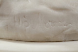 Statuette en marbre signée 19e