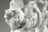 Statuette en porcelaine, fin du 19e