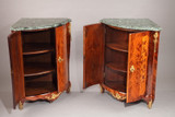 Pair of 18th-century corner cabinets