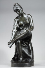 Bronze statue of Malvina Brach