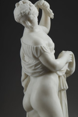 Marble statue after J-Jacques. Clérion