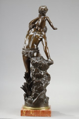 Sculpture by Gaston Leroux (1854-1942)
