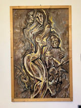 PAINTING OF VENUS ANADYONEME SUITE DIONYSOS BY PÔL ROUX