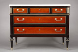 Mahogany chest of drawers from the late 18th century