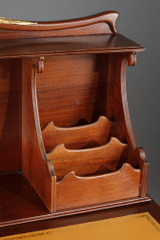 Desk with gilded bronze trim