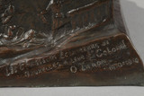 Bronze sculpture by Auguste de Wever