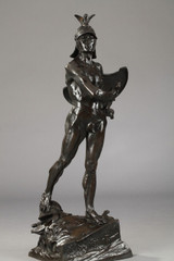 Bronze sculpture by Auguste de Wever