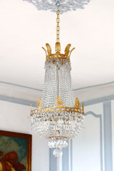 Empire Style Hot Air Balloon Chandelier with Tassels