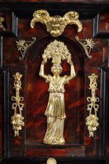 17th-century Flemish-style freestanding cabinet