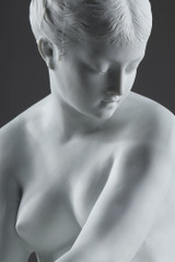 Sculpture en biscuit de porcelaine de Auguste Joseph Peiffer