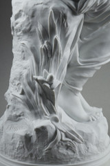 Sculpture en biscuit de porcelaine de Auguste Joseph Peiffer