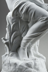 Sculpture en biscuit de porcelaine de Auguste Joseph Peiffer