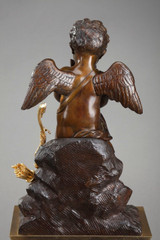 19th-century clock by Ledure Bronzier