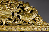 IMPOSANT MIROIR DE STYLE LOUIS XIV À PARECLOSES