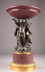 Cuenco de pórfido de gran tamaño procedente de Egipto