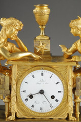 Часы «Имперские часы», «Урок астрономии», начало XIX века