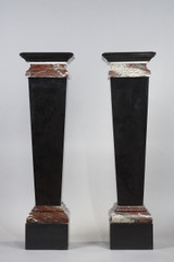 Paire de gaine en marbre