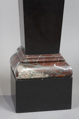 Paire de gaine en marbre