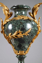 PAIRE DE VASE EN MARBRE ET BRONZE, NAPOLÉON III
