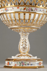 PAIRE DE COUPES EN PORCELAINE LOUIS-PHILIPPE