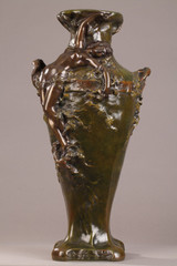 Grand vase bronze Marcel Debut
