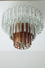 MURANO GLASS CEILING LAMP BY PAOLO VENINI