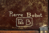 BUFFET BAS EN BOIS LAQUE A DECOR POLYCHROME ET OR DE PIERRE BOBOT (1902-1974)