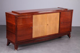 ART DECO ROSEWOOD, MAHOGANY AND SHAGREEN BUFFET