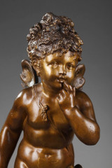 «Психика» бронзовая скульптура Пола Дубоя (1830-1887)