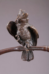Auguste de Wever, "L'Oiseleur Indou"