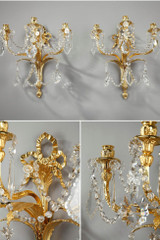 Pair of Neoclassical sconces