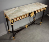 Miroir trumeau avec console Miroir trumeau avec console