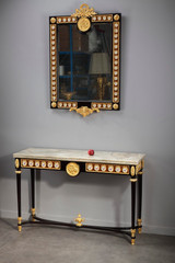 Meuble en acajou Louis XVI Meuble en acajou Louis XVI