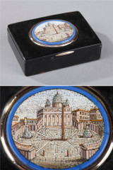 RESTORATION PERIOD GOLD AND TORTOISE SHELL SNUFFBOX