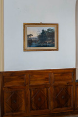 "LANDSCAPE WITH MILL" AND "PASTORAL", GOUACHE ON PAPER