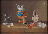 Peinture avec objets de cuisine Peinture avec objets de cuisine