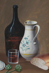 Painting illustrating a still life