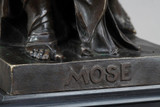 Inkwell 19th century illustration of "Moses