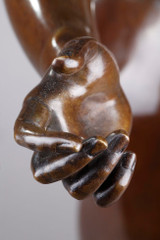 Bronze ancien à sujet mythologique Bronze ancien à sujet mythologique