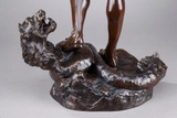 Statue en bronze, fonte ancienne Statue en bronze, fonte ancienne