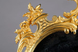 Ancien miroir doré d'antiquaire Ancien miroir doré d'antiquaire