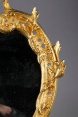 Antiquité miroir doré Louis XV Antiquité miroir doré Louis XV