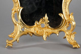 Miroir de table de style XVIIIe doré Miroir de table de style XVIIIe doré